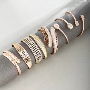 Braccialetti da donna XUPING all'ingrosso gioielli in pietra placcata oro alla moda braccialetti con arco a farfalla cuore donna