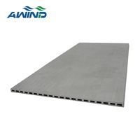 1205mm dissipateur de chaleur panneau d'extrusion en aluminium dissipateur thermique extrudé deux côtés utilisé plaque d'extrémité à profil carré pour chargeur de module de batterie ev