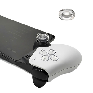1 Par de Tapas para Joystick de PS <span class=keywords><strong>Portal</strong></span>, Funda Protectora de Silicona Líquida Transparente para Control de Juegos, Tapas para Joystick con Agarre para el Pulgar para PS5 - Product Image 6