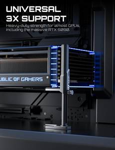<span class=keywords><strong>Support</strong></span> de GPU <span class=keywords><strong>upHere</strong></span> GH07 anti-affaissement réglable de 1,8 à 16 cm en alliage de zinc - Product Image 3