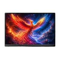 Moniteur portable OEM ODM 14 pouces ultra fin 11 mm IPS 1920x1200 Plug and Play USB C avec haut-parleur intégré pour le travail, les études et les jeux