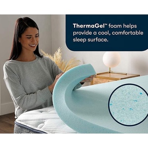 Customizable <strong>Size</strong> High Density Gel <strong>Memory</strong> <strong>Foam</strong> <strong>Mattress</strong> Topper Pad Ventilated Breathable <strong>Foam</strong> Sheets - Product Image 5
