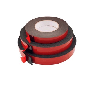 Nastro Biadesivo in Schiuma PE Rosso Forte Adesione per Montaggio Insegne Esterne, Automobili e Fissaggio Targhette - Product Image 2