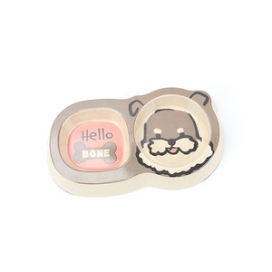 Sıcak satış çift hayvan mama kabı sağlık seramik Facebook çift <span class=keywords><strong>Pet</strong></span> köpek kedi su kasesi köpek maması kasesi - Product Image 4