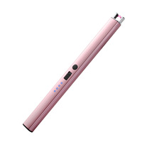 Allumage par arc allume-cigare BBQ coupe-vent sans flamme métal plasma double double usb rechargeable briquet à arc électrique