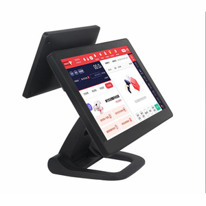 15.6 "Màn hình cảm ứng & 10.1" Màn hình hiển thị tiền mặt đăng ký hệ thống <span class=keywords><strong>POS</strong></span> cho tạp hóa cửa hàng bán lẻ nhà hàng siêu thị - Product Image 1