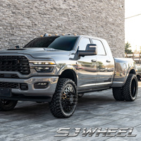 Rines Forjados SJ de Lujo Personalizados para Chevy RAM Ford F150 F250 F350 F450 8x170 8x180 8x200 8x165.110x225 28 30 Pulgadas de Profundidad