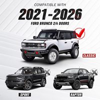 Plaque de protection inférieure en acier pour pare-chocs avant Ford Bronco 2021-2026 2 portes 4 portes – Amélioration tout-terrain