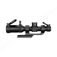 Lunette optique CVLIFE 1-4x20 LPVO avec montage en porte-à-faux pour la chasse optique portée tactique