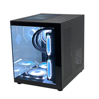 PCOOLING Boîtier d'ordinateur de jeu le plus populaire Atx Hd Usb3.0 Boîtier d'ordinateur en verre trempé Oem Towers Pc Case