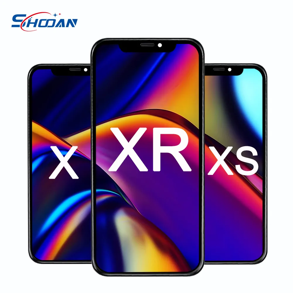 Nieuwe Lancering Mobiele Telefoon Lcds Voor Iphone X Lcd-Scherm Display Originele Lcd