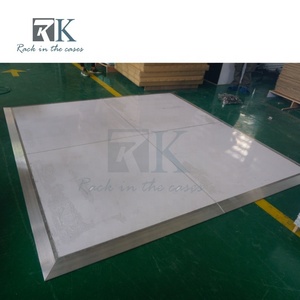 <b>White</b> Dance Floor High Quality Dance Floor Plywood Dance floor with Aluminum <b>Frame</b> for Wedding Party Decoration - Product Image 2