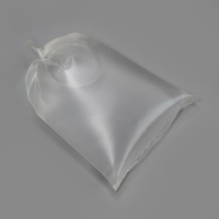 Vente en gros PEHD transparent personnalisé 8*12 pouces NO.5 8 extensible sac d'emballage de l'eau de qualité alimentaire