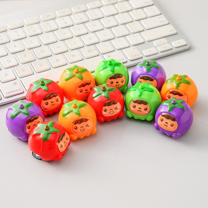Coche de juguete de fricción con forma de tomate, 4x3,6x2,3 cm, de plástico, para niños de 2 a 4 años, unisex - Product Image 4