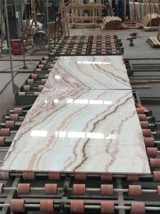 แผ่นหินออนิกซ์หลากสีแบบจีน, หินอ่อนออนิกซ์สีรุ้งแบบ Bookmatched - Product Image 3