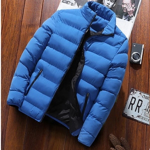 Chaqueta Bomber para Hombre I-0077, Nueva, de Alta Calidad, Cuello Alto, Abrigada para Invierno, con Logotipo Frontal, Servicio OEM, Resistente al Viento, Poliéster Ecológico - Product Image 6
