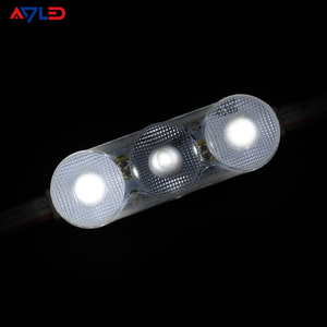โมดูลไฟ LED สำหรับโฆษณา แบบฉีดขึ้นรูป DC12V 3LEDs 0.72W IP67 SMD2835 168LM สำหรับป้ายไฟกลางแจ้ง - Product Image 1