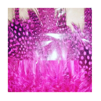 Plumes naturelles teintes de 3,4 pouces pour artisanat fait main, centres de table, accessoires de mode, fêtes, mariages, décoration intérieure Soraj Enterprises