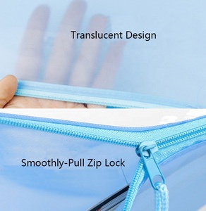 GOWELL Busta Portadocumenti in PVC a Rete con Cerniera, Formato A4, Personalizzabile con Logo Stampato - Product Image 3