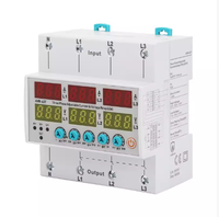 Catégorie de produit Stabilisateurs Protecteur de tension triphasé AC 3P 63A 380V Relais réglable haut/bas