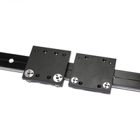Guides d'axe fabricants chine curseur rapide 2000MM Guide linéaire en queue d'aronde HGR15