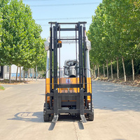 Carrello Elevatore Elettrico a Batteria da 2 Tonnellate, Carrello Elevatore Telescopico Professionale, Caricatore a Ruote Idraulico Telescopico