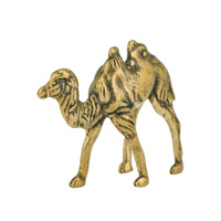 Artisanat Antique matériaux en laiton petit ornement de chameau sculpture de chameau statue bijoux en bronze