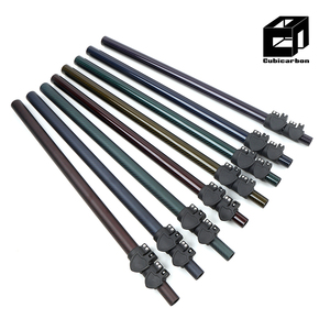 10ft 20ft 30ft 40ft 50ft 60ft sợi carbon telescoping cực đầy màu sắc 3K Carbon Kính thiên văn cực nhẹ cường độ cao - Product Image 3