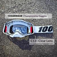 ARMAGE TPU - Visores de TPU de marco completo para casco de motocicleta todoterreno, gafas de liberación rápida para deportes al aire libre, carreras y ciclismo