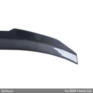 For 4 Series G22 Coupe/M4 G82 PSM Style Dry Carbon Fiber Rear Spoiler Trunk Wing 2020-2025 - Product Image 5