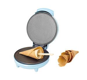 <span class=keywords><strong>Gaufrier</strong></span> cône et bol-comprend un rouleau façonneur et un bol presse-cône de crème glacée fait maison Machine de cuisson de cône cuisine amusante - Product Image 1