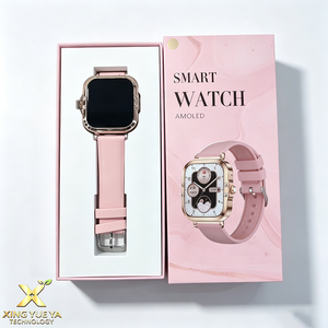 HK82 Women Smart Watch 1.75 inch AMOLED Square Screen BT Call Female Physiological Cycle Heart Rate Sleep Monitor Fashion Gift - Product Image 6