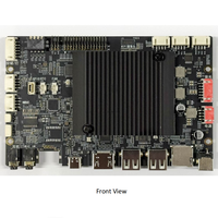 Carte mère Android Getcom AI DC665 Qualcomm QCM6125 Octa Core Cortex A73 A53 8G DDR4X 128G UFS Android 13 Vidéo 4K Écran LVDS