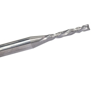 Fresas de extremo CNC Fresa de compresión en espiral Carburo sólido 2 Flauta Endmill <span class=keywords><strong>Router</strong></span> Bits -- <span class=keywords><strong>1</strong></span>/4 Shank up Down Cutting Helical - Product Image 4