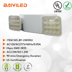 Fabrika Fiyatlı <span class=keywords><strong>LED</strong></span> Çift Başlı Acil Durum Lambası 3 Saat Çalışma Süreli Yüksek Kaliteli Şarj Edilebilir - Product Image 2