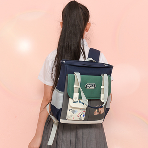 Sac à dos enfant imperméable de haute qualité en gros, avec fermeture éclair, motif dessin animé mignon, <span class=keywords><strong>cartable</strong></span> de <span class=keywords><strong>maternelle</strong></span> <span class=keywords><strong>personnalisable</strong></span> en nylon avec ceinture à coussin d'air - Product Image 3