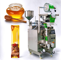 Machine d'emballage HFFS pour sachets de sauce et de miel, avec découpeuse automatique de sachets de forme personnalisée pour l'emballage en stick pack