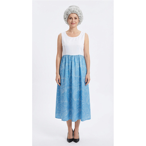 Disfraz de Hada Madrina, trajes azules para mujer, disfraz de Halloween, Carnaval, ropa personalizada de Hada Madrina - Product Image 4