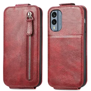 Funda abatible hacia arriba y hacia abajo con soporte para Nokia G11 <span class=keywords><strong>G21</strong></span> G11 Plus G60, carcasa tipo billetera para Nokia C31 - Product Image 1