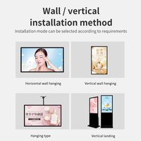 Kiosco de Señalización Digital LCD con Pantalla Táctil Ultrafina de 49/55/65 Pulgadas, Precio de Fábrica, para Uso en Interiores y Orientación de Espacios