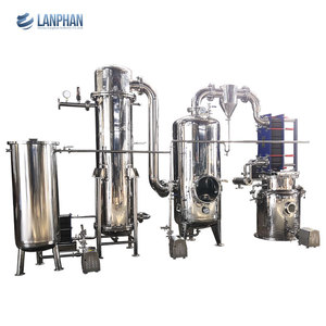 Évaporateur à <span class=keywords><strong>film</strong></span> montant vertical en acier inoxydable électrique avec une capacité d'évaporation de 500 L/min pour la concentration de la pâte de tomate - Product Image 4