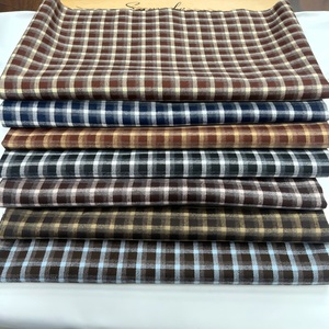 <span class=keywords><strong>Tissu</strong></span> d'uniforme scolaire à carreaux marron kaki moyen en polyester, rayonne et élasthanne, teint en fil, pour enfants, Philippines - Vente chaude - Product Image 5