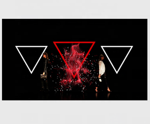 Kích thước lớn hạt tiêu ma chiếu <span class=keywords><strong>Hologram</strong></span> lá cho sự kiện, hệ thống chiếu ba chiều - Product Image 2