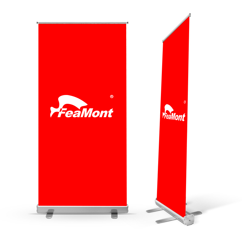 FEAMONT, на заказ, экономичная Портативная подставка для роликовых баннеров
