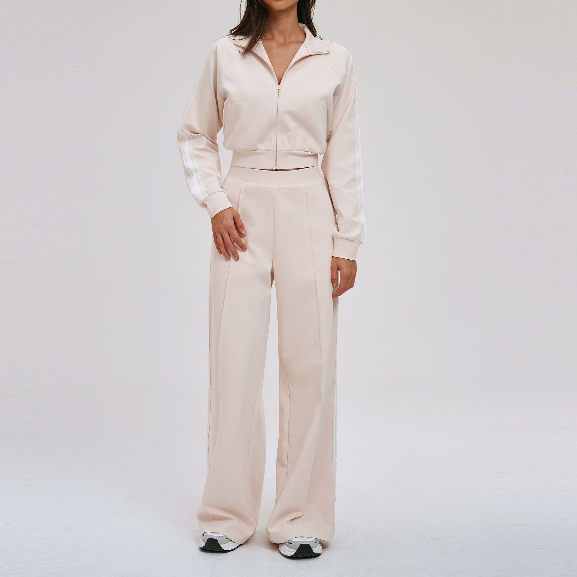 2519 cappotto 2519 pantaloni-avena albicocca