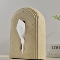 Papier hygiénique en pierre Offre Spéciale de luxe pour toilette salle de bain cuisine salon comptoir Table travertin boîte à mouchoirs