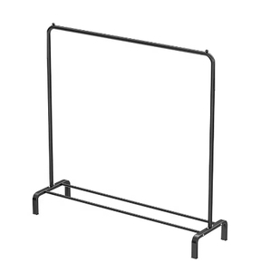 Trung Quốc Nhà sản xuất đơn giản di chuyển sắt PIP Áo Giá quần áo móc áo đứng với bánh xe - Product Image 6