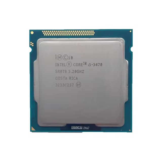 High Performance CPU Processor I5 3470 for Desktop Computer Used Computer Cpus