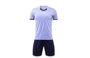 Nam ngắn tay in đồng phục bóng đá đào tạo cạnh tranh phong cách cổ điển - Product Image 3