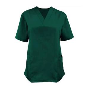 Tenues d'infirmière unisexes de haute qualité, ensembles d'uniformes d'hôpital, mélanges de coton tricoté avec des couleurs personnalisées - Product Image 6